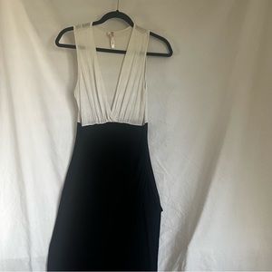 Black and white dress